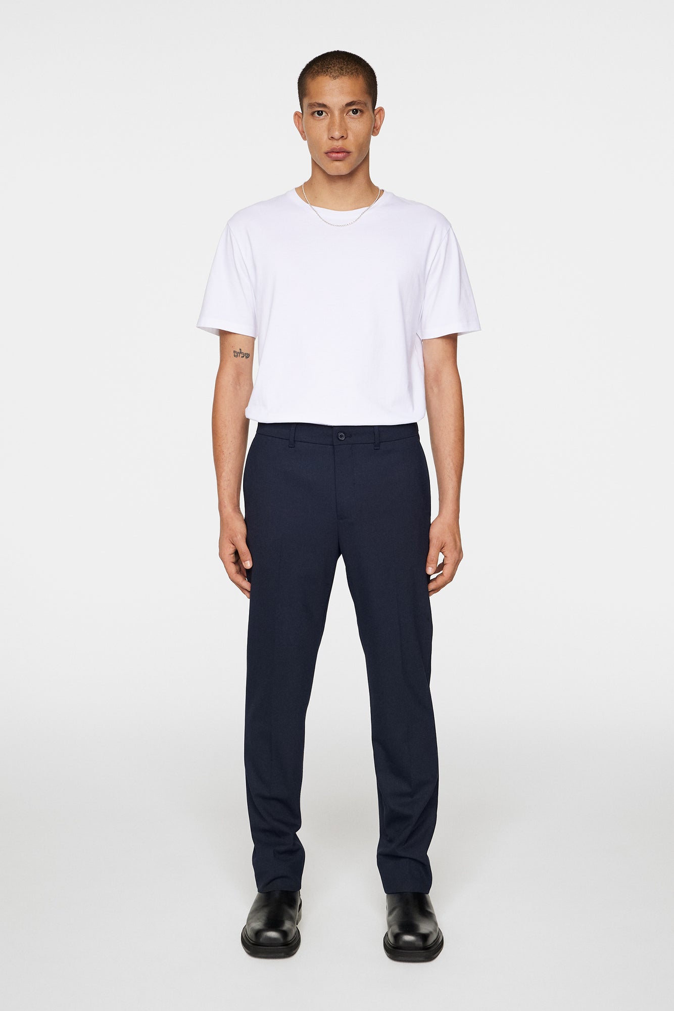 Men | Lois T Stretch Twill Pants | JL Navy