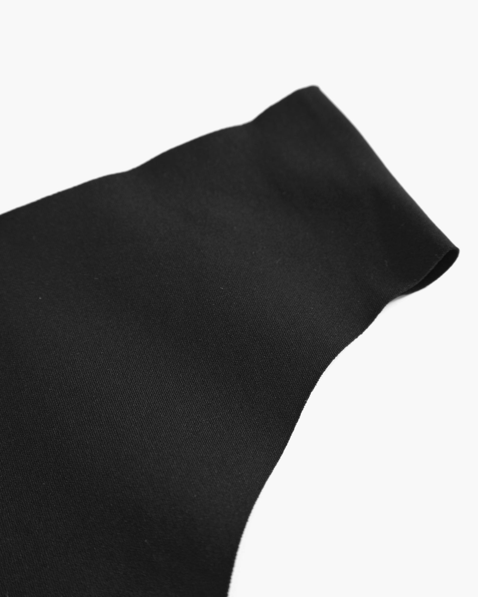 Black Thong - Free Cut Micro High Waisted Thong