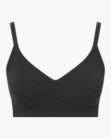 Black Bralette - Free Cut Micro Curvy Bralette