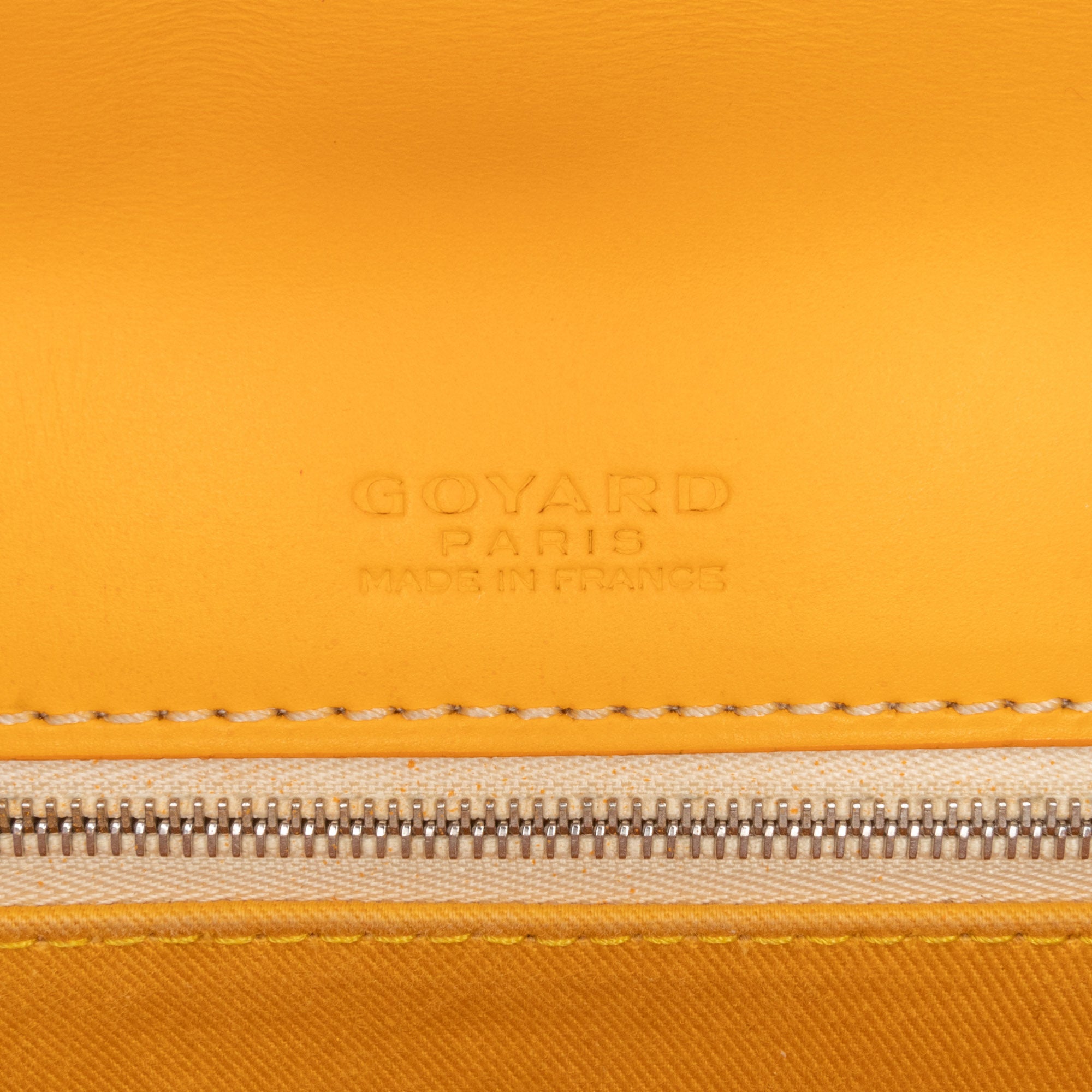 Goyard | Pre-Owned Goyardine Belvedere PM | Yellow