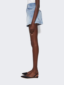 Women | Natasha Zinko | Denim Heart Shorts | Light Wash Blue