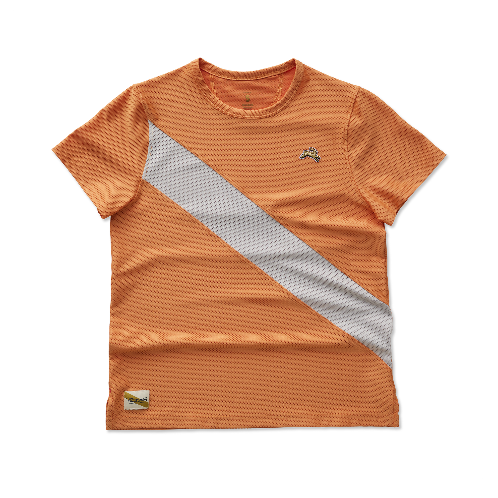 Womens | Van Cortlandt Tee | Coral Gold/High Rise