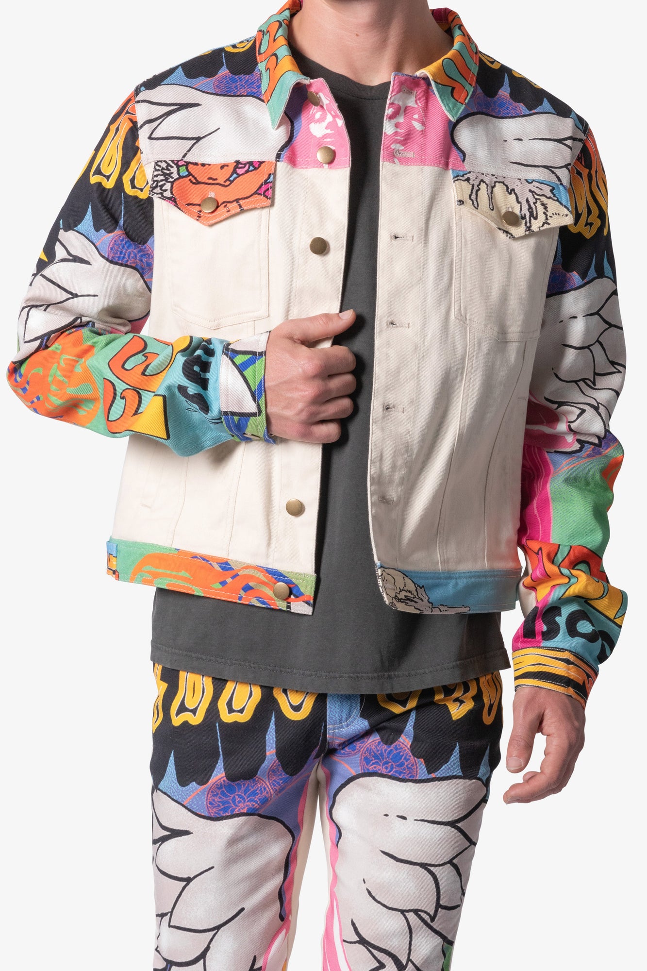 Festival Trucker Jacket | Multi