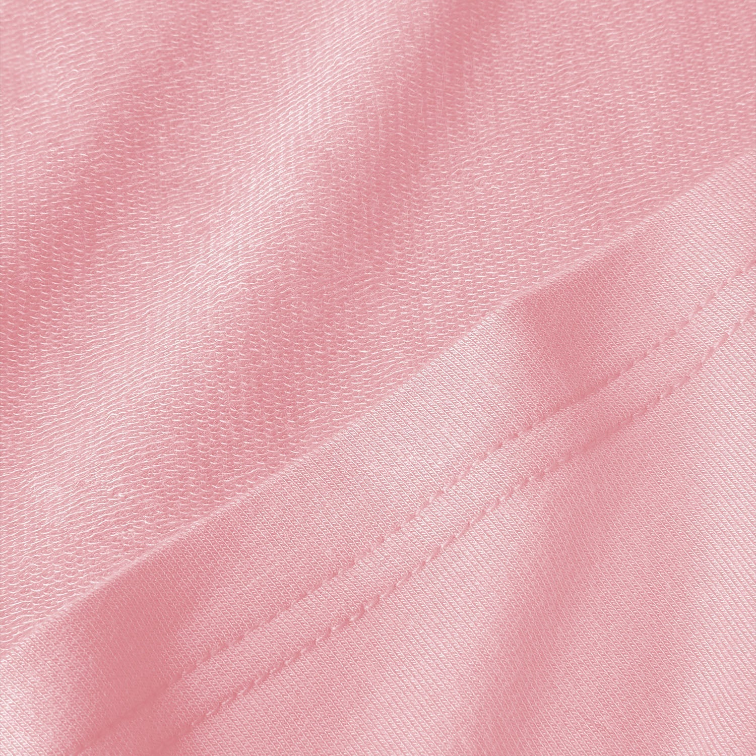 Modal French Terry Lounge Tee | Flamingo