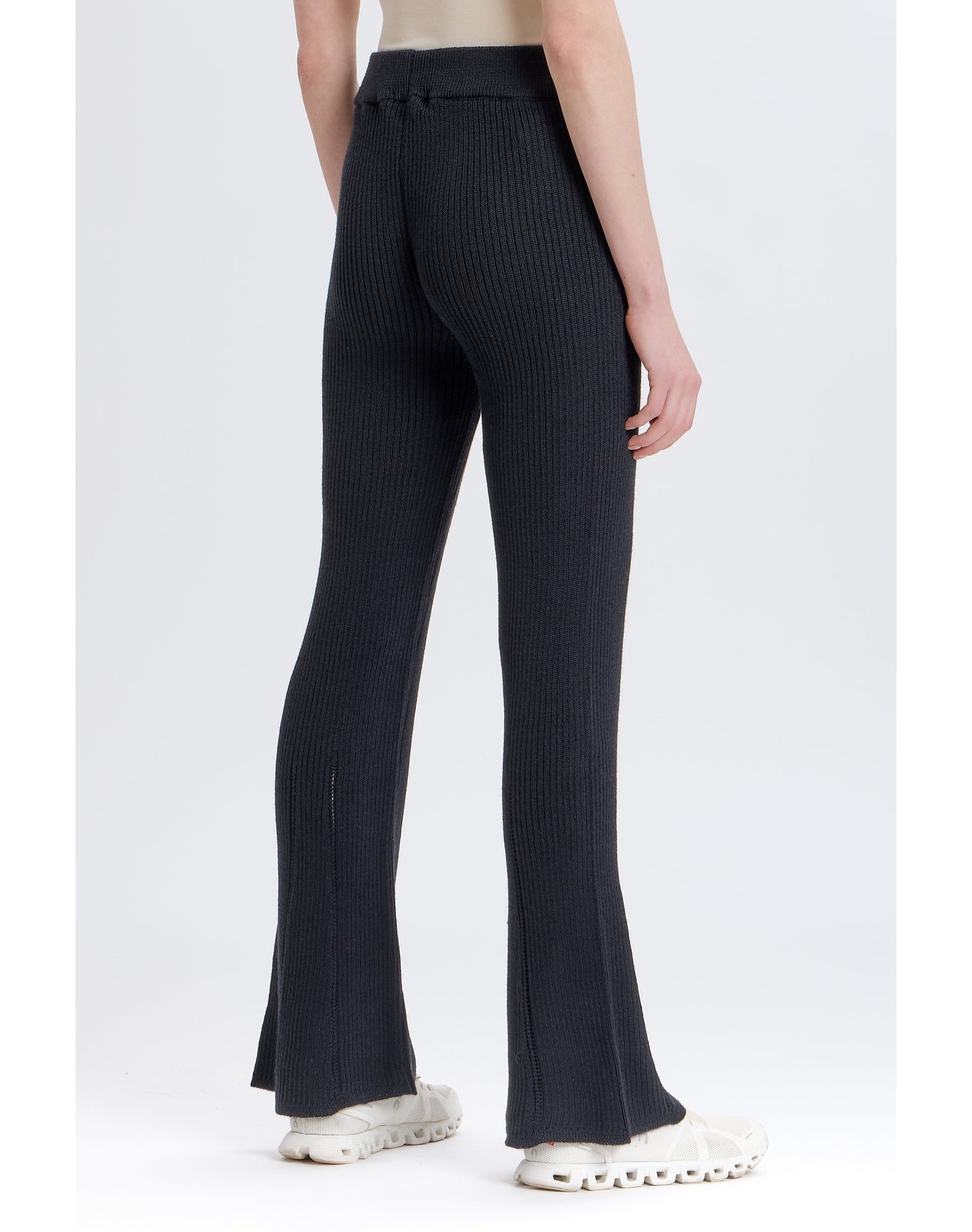 Flare Sweater Pant | Black
