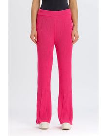 Flare Sweater Pant | Hot Pink