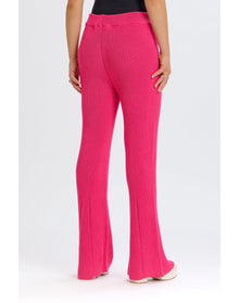 Flare Sweater Pant | Hot Pink