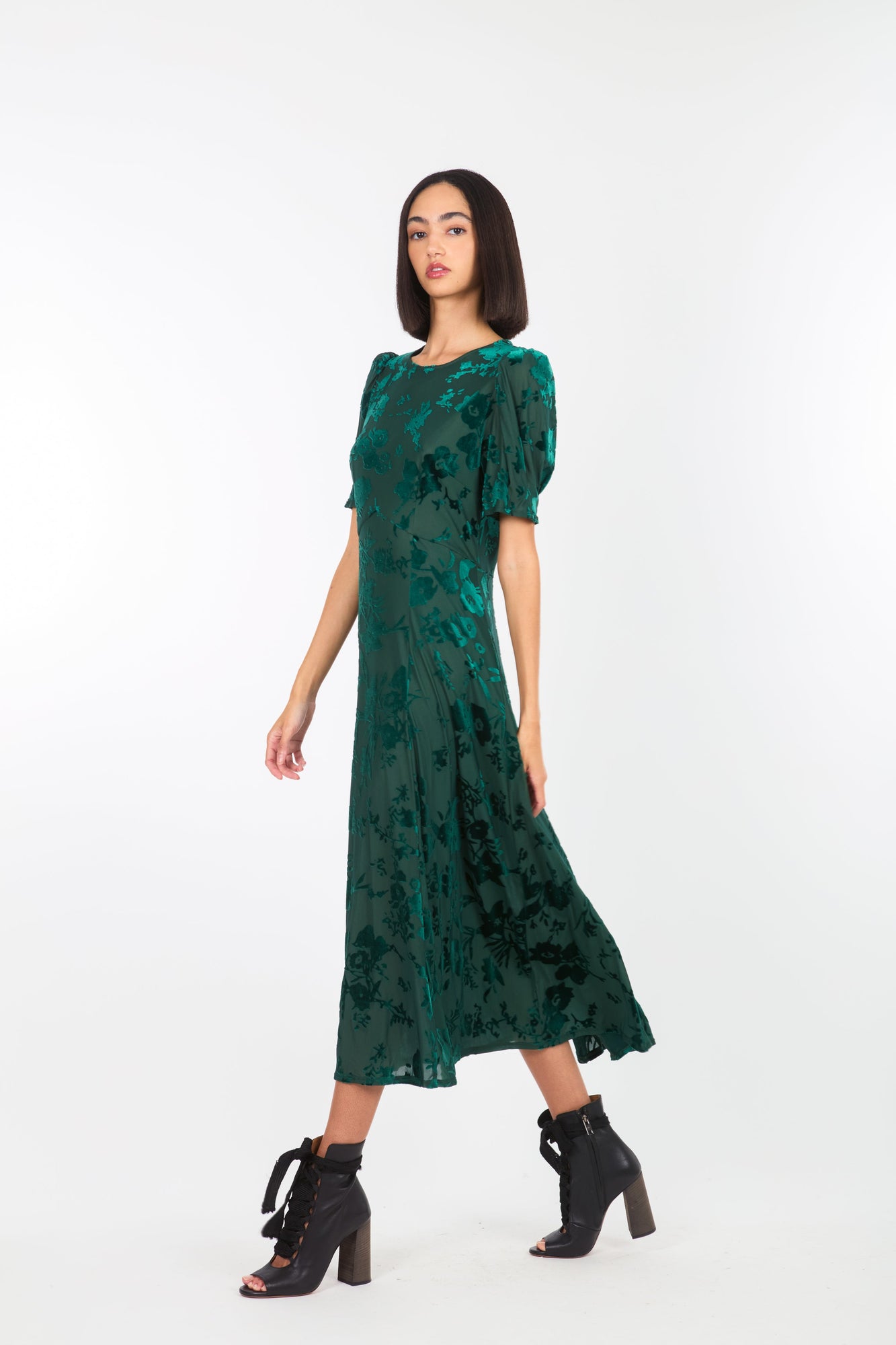 Fran Dress | Emerald