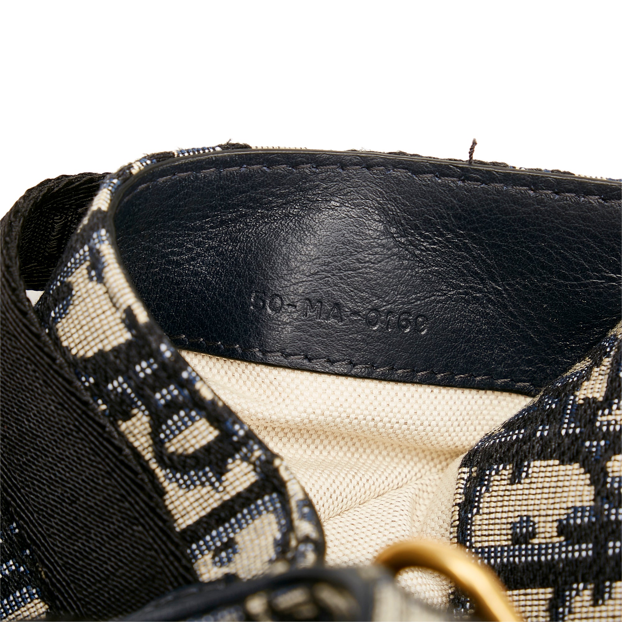 Dior | Pre-Owned Oblique Canvas Saddle Belt Bag - II | Blue