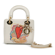 Dior | Pre-Owned Niki De Saint Phalle Mini Calfskin Dioramour Lady (Printed) - II | White