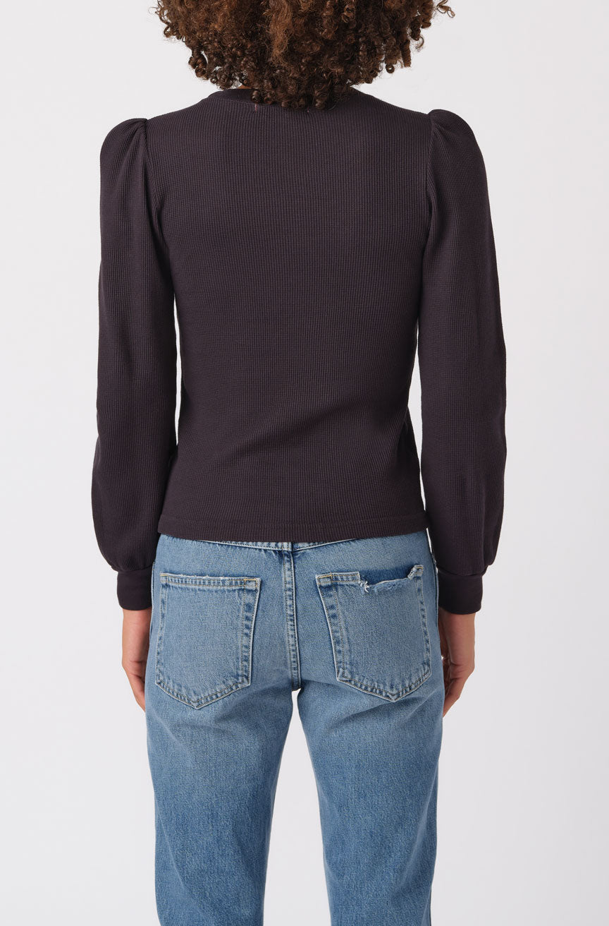 AMO Denim Girly Thermal in Vintage Black