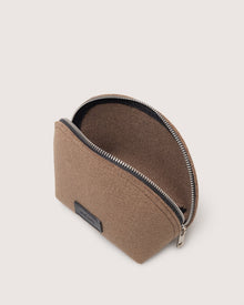 Pochi Merino Wool Medium Pouch | Cumin