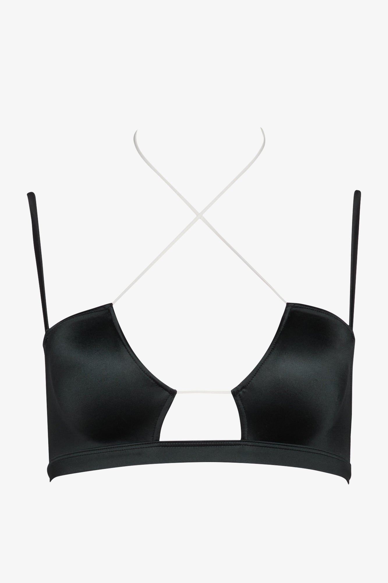Bralette Bikini Top - Glow | Black
