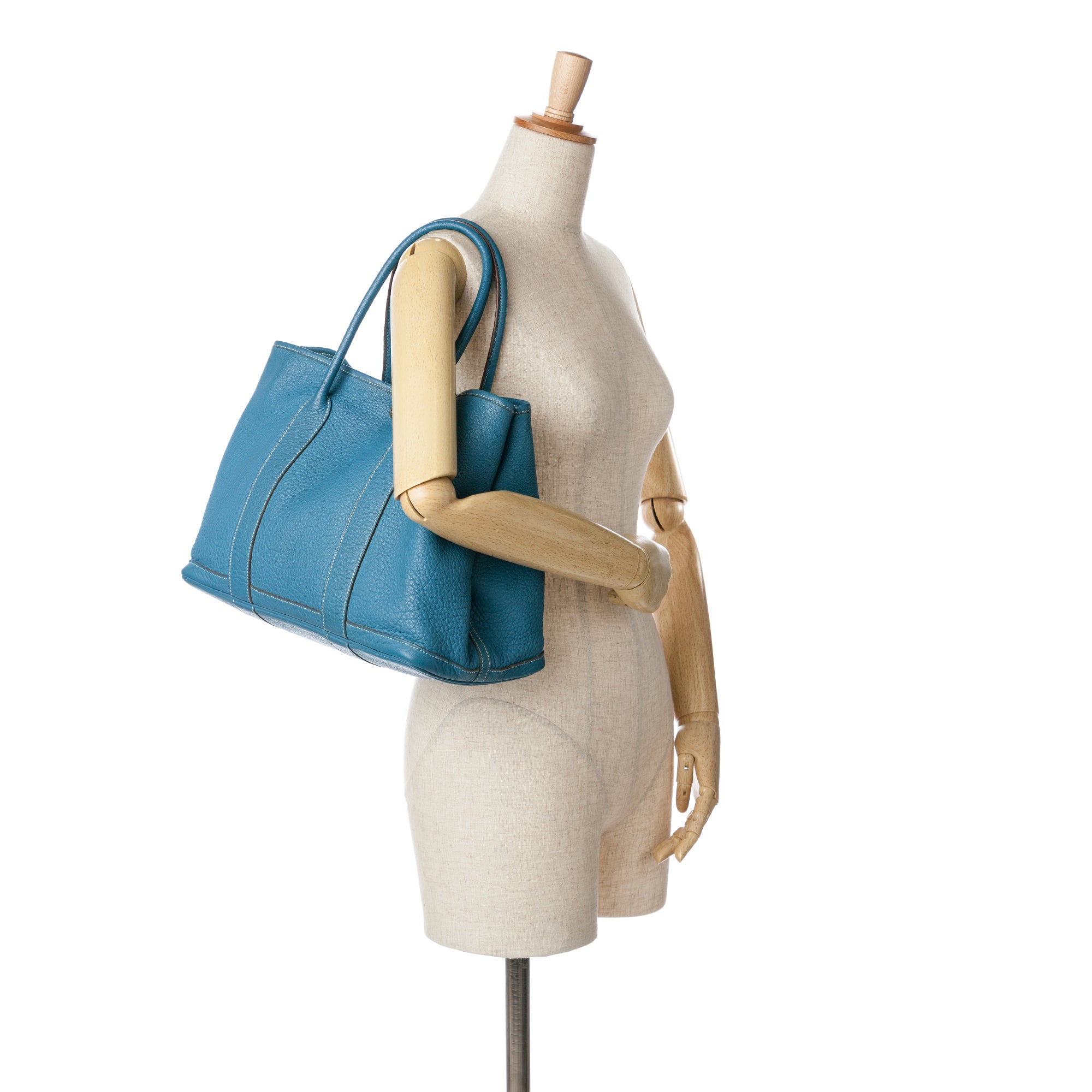 Hermes | Pre-Owned Negonda Garden Party 36 | Blue