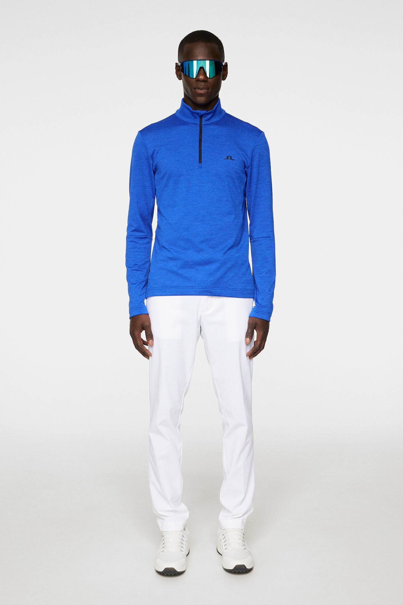 Men | Destry Zip Mid Layer | Club Blue Melange