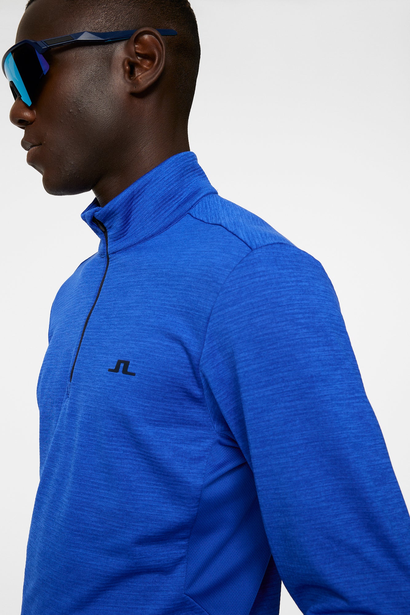 Men | Destry Zip Mid Layer | Club Blue Melange