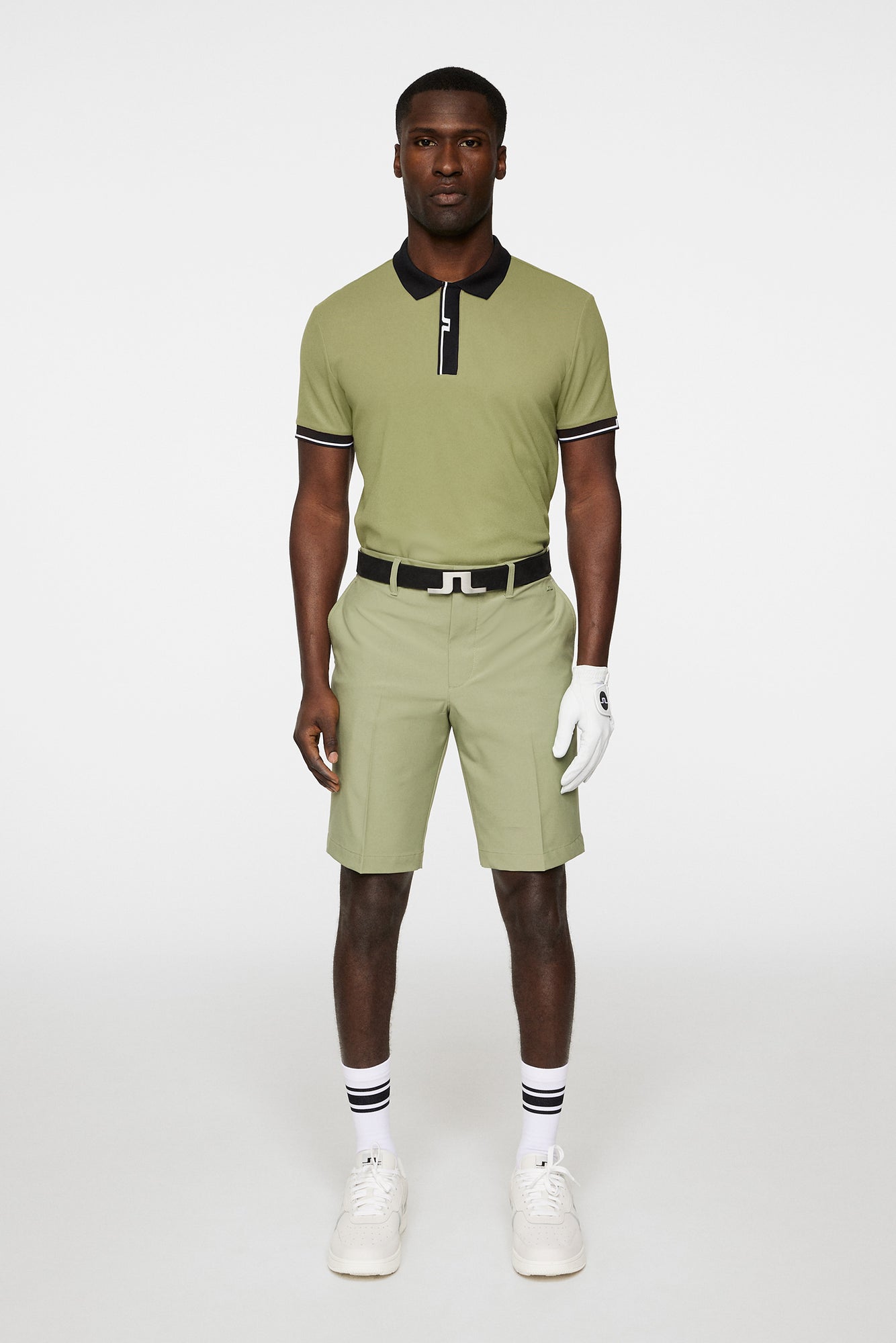 Men | Bay Slim Polo | Oil Green