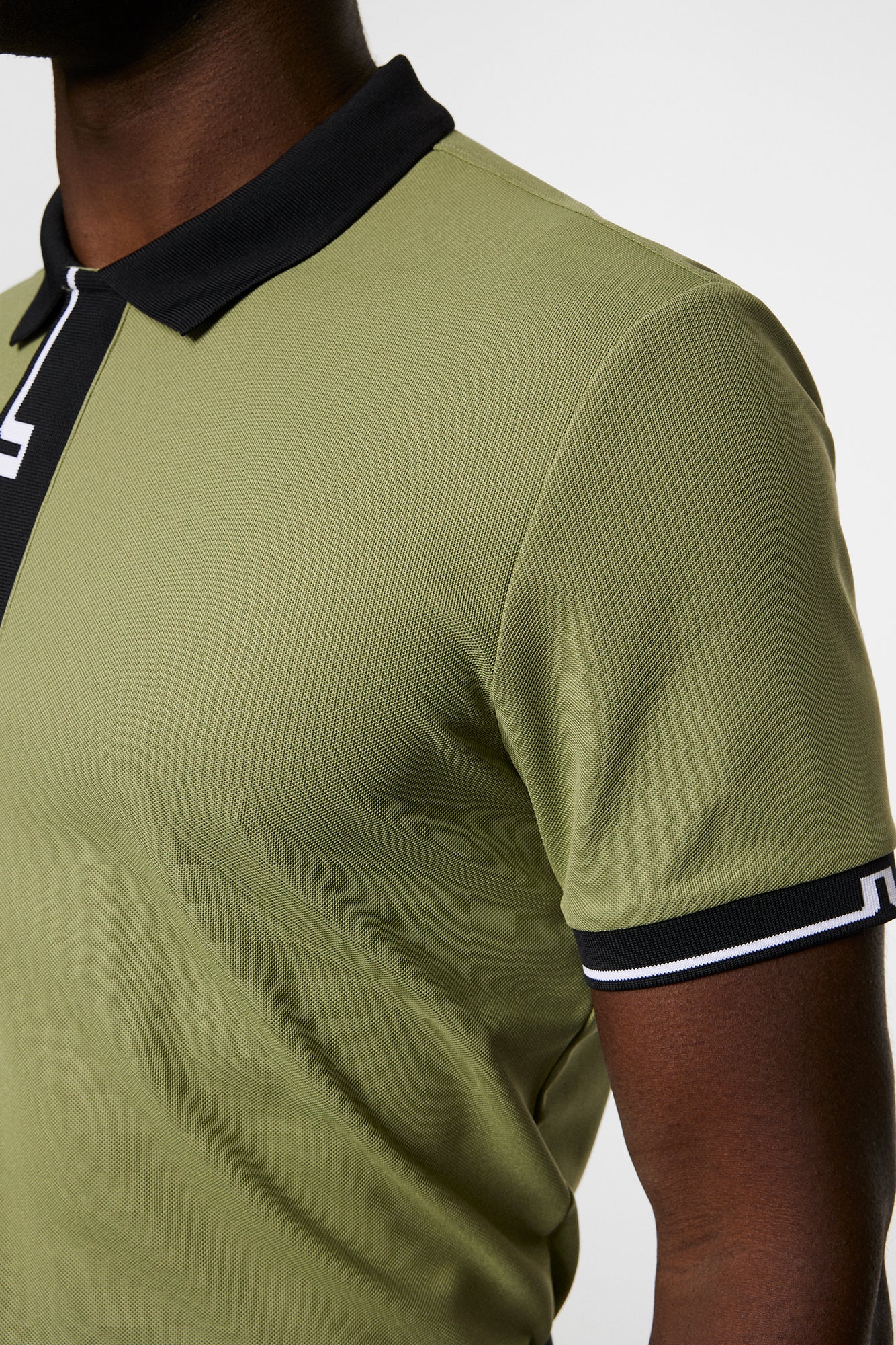 Men | Bay Slim Polo | Oil Green