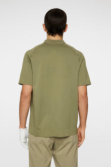 Men | Sanny Seamless Polo | Oil Green