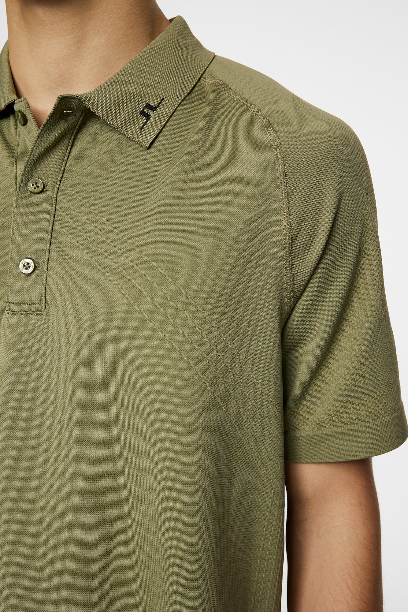 Men | Sanny Seamless Polo | Oil Green