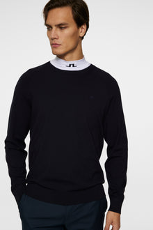 Men | Henry Knitted Sweater | JL Navy