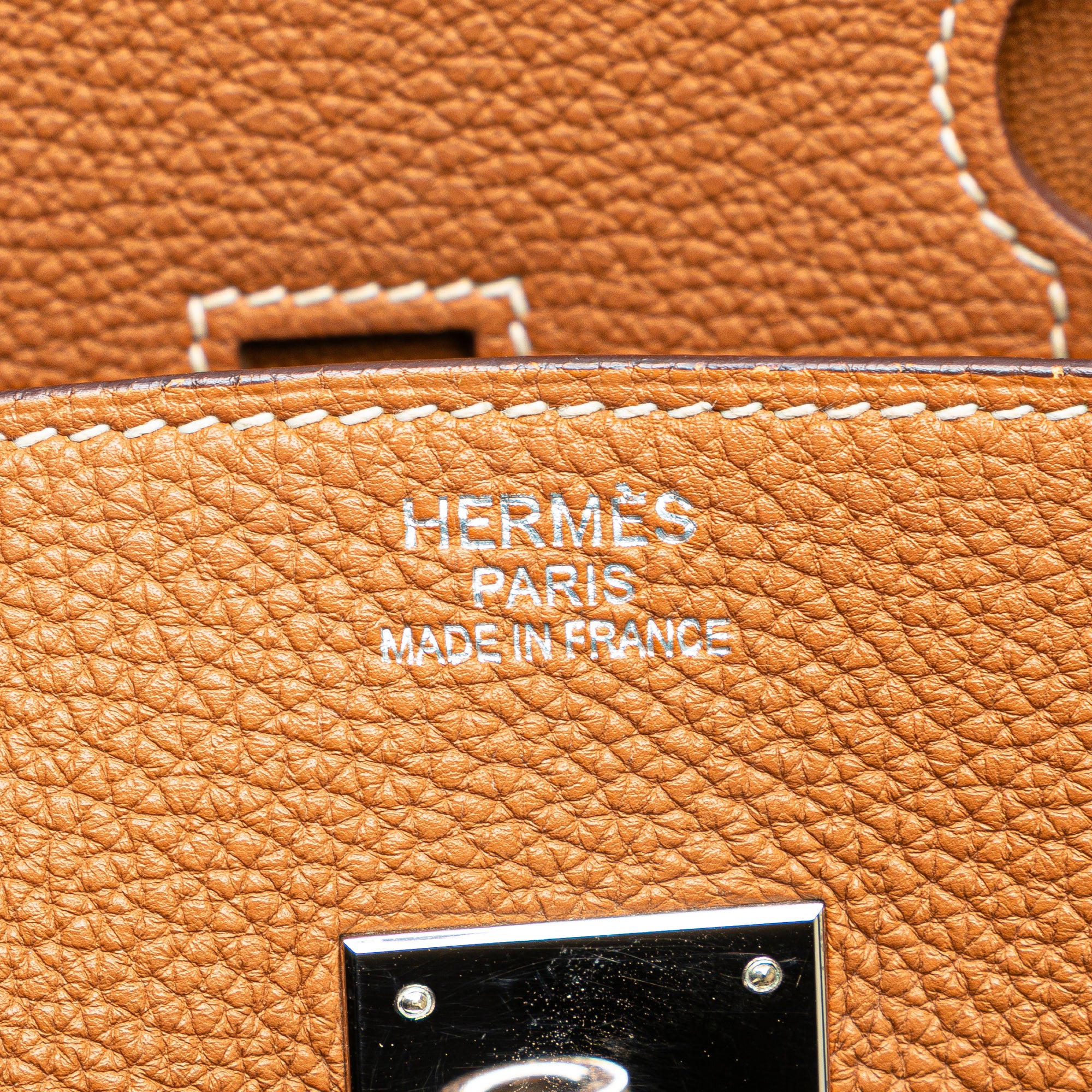 Hermes | Pre-Owned Togo Birkin Retourne 35 | Brown
