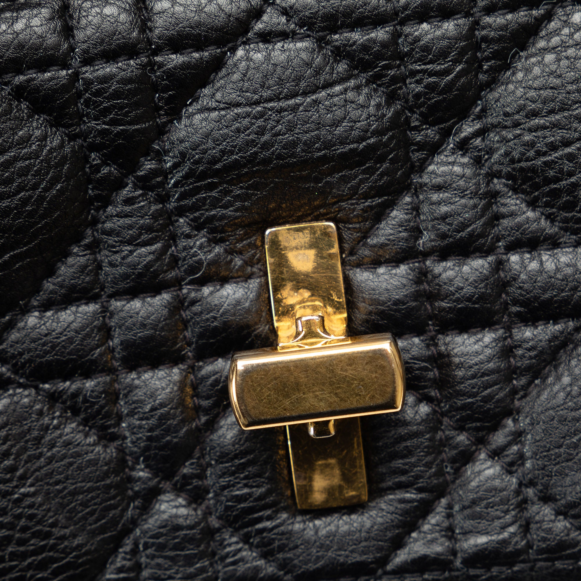 Dior | Pre-Owned Large Cannage Caro | Black