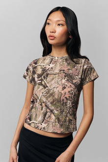 Womens | Camo Tee | Bobcat Camo
