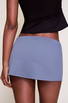 Womens | Micro Mini Stretch Skirt | Ash