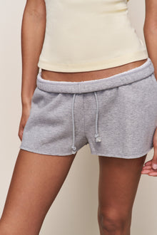 Womens | Fleece Short | Heather Grey