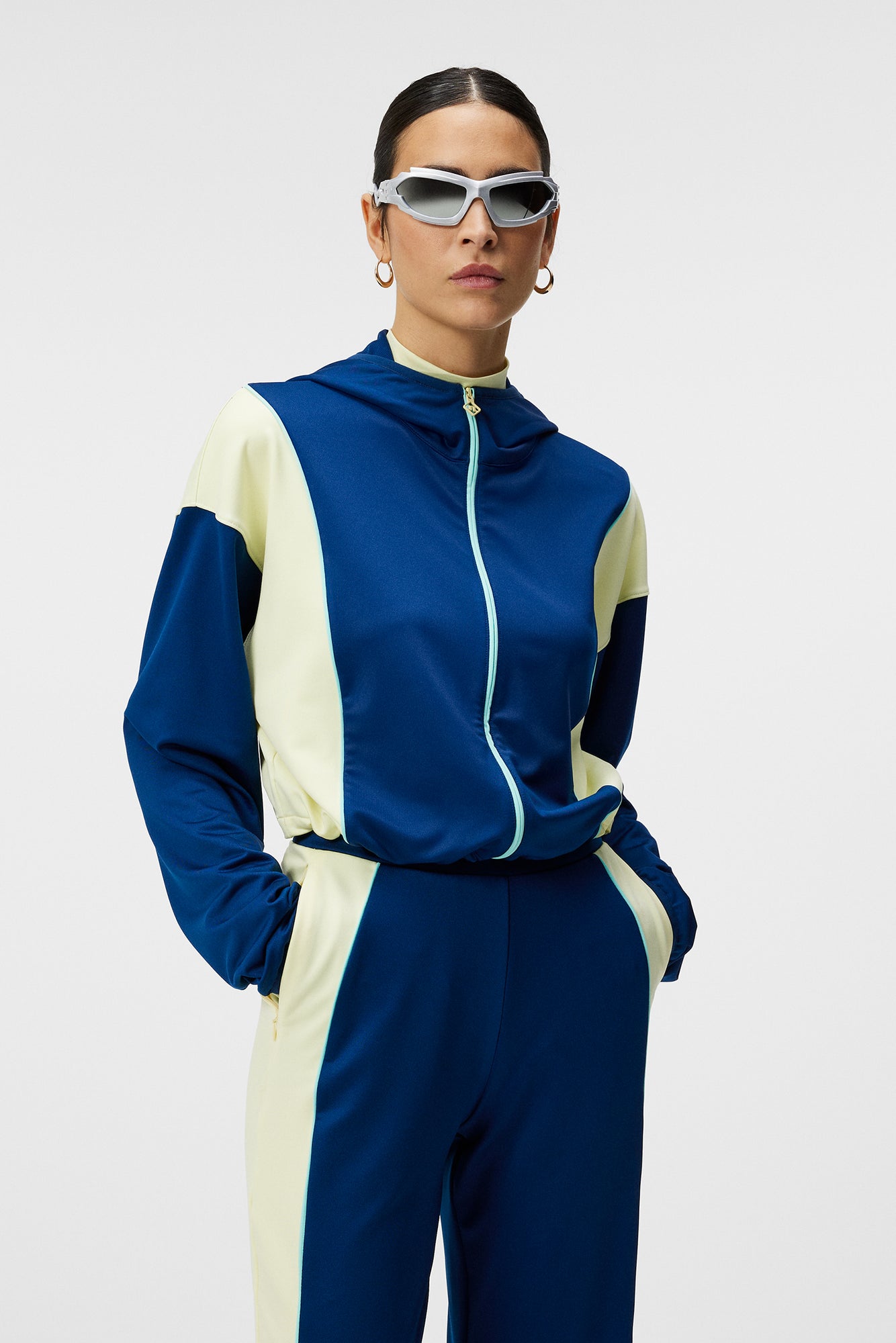 Diana Hood in Estate Blue by J.Lindeberg