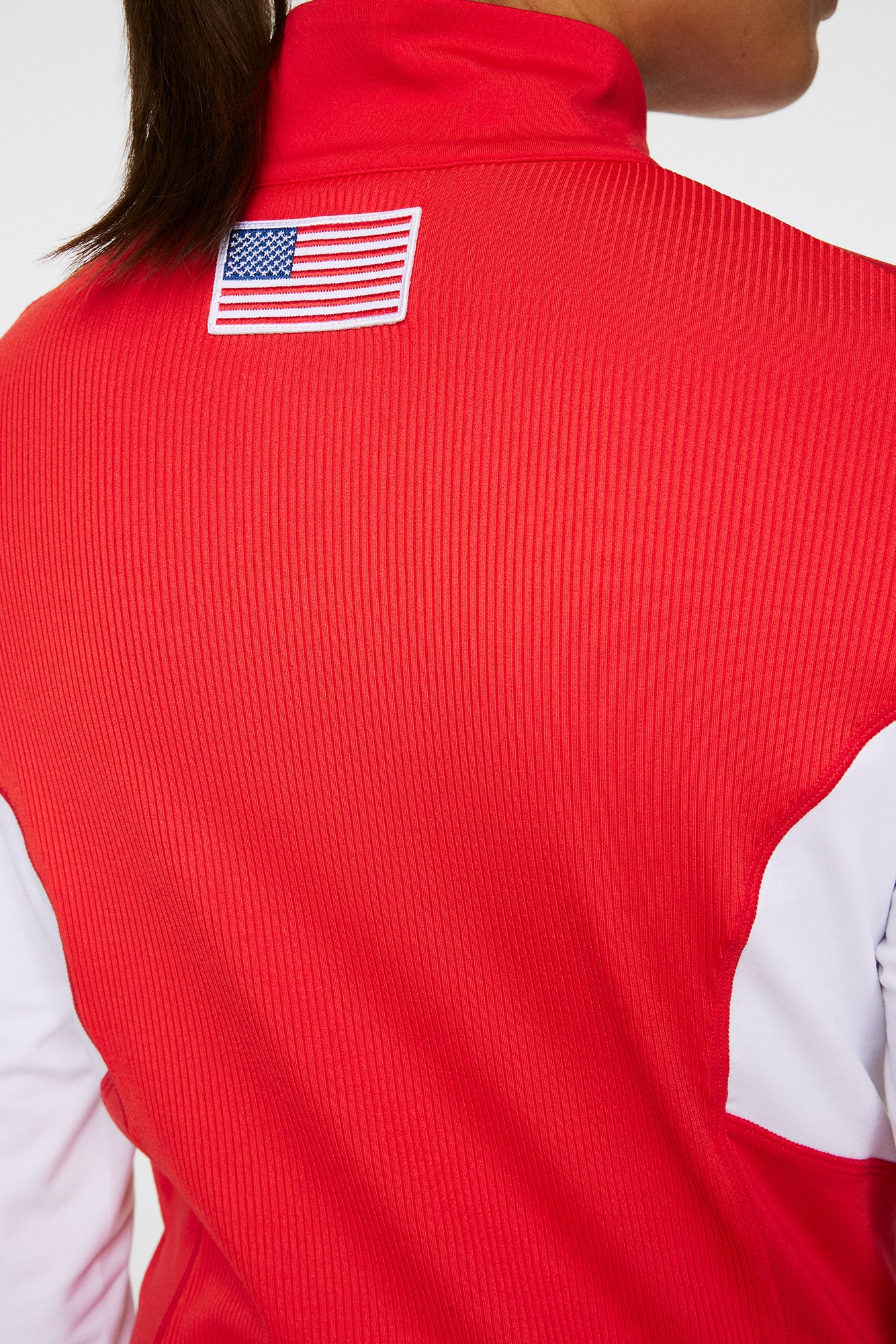 Women | Charlene Half Zip | Flame Scarlet