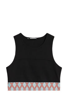 Khadija Top in Black by J.Lindeberg