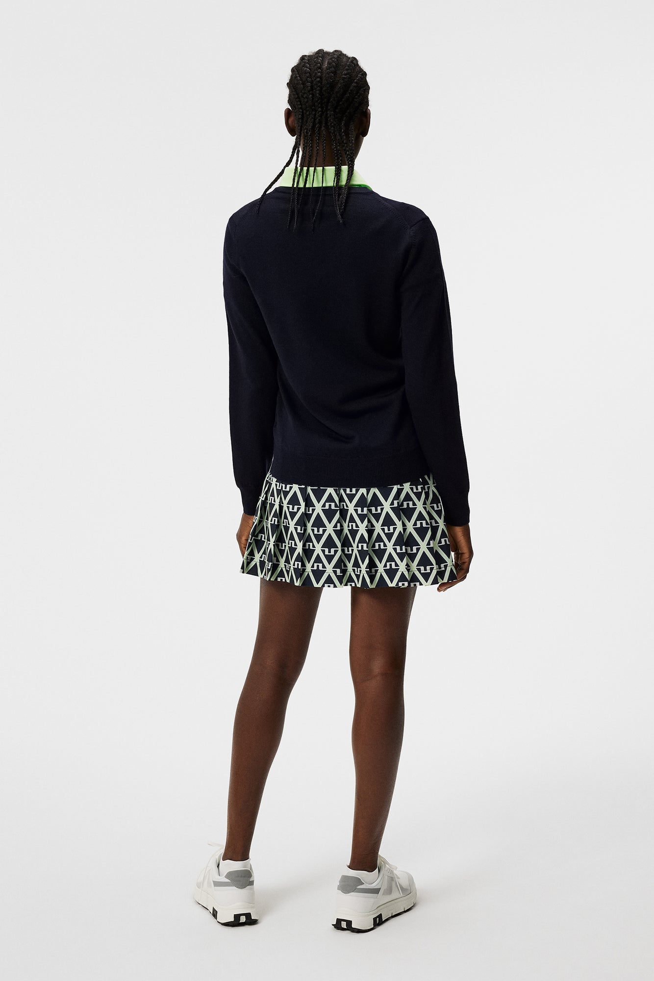 Women | Amaya Knitted Sweater | JL Navy (V1)