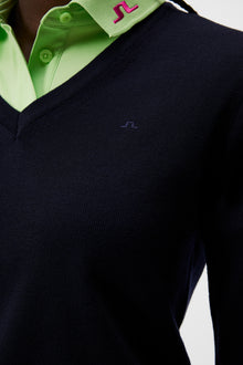 Women | Amaya Knitted Sweater | JL Navy (V1)