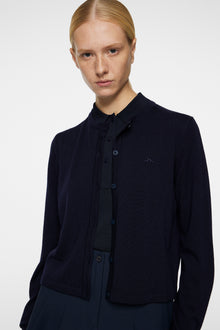 Women | Thalia Knitted Cardigan | JL Navy