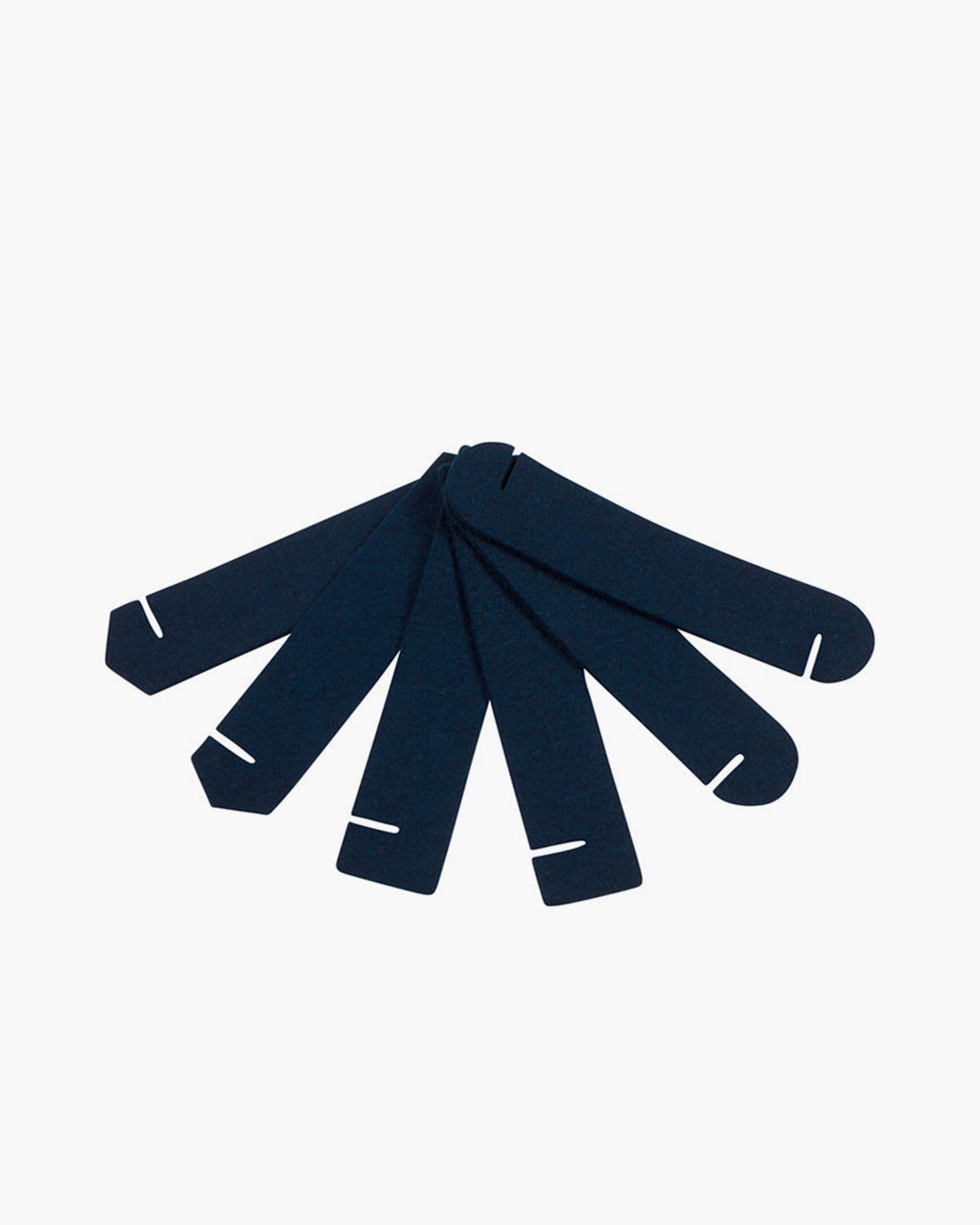 Maki Merino Wool Napkin Rings - 6 Pack | Marine