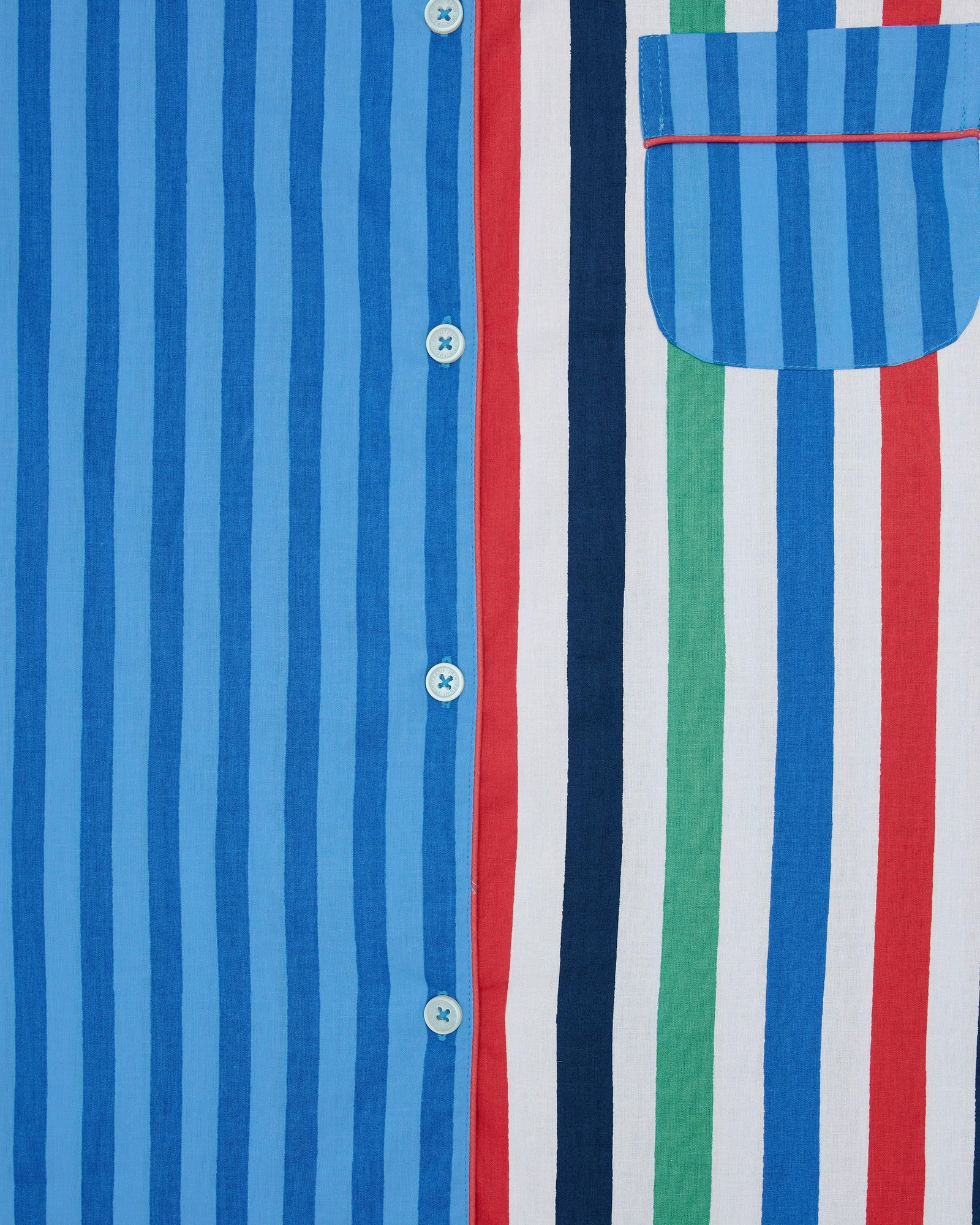 Gift Wrapping - Short PJ Set - Nautical Stripe - Printfresh