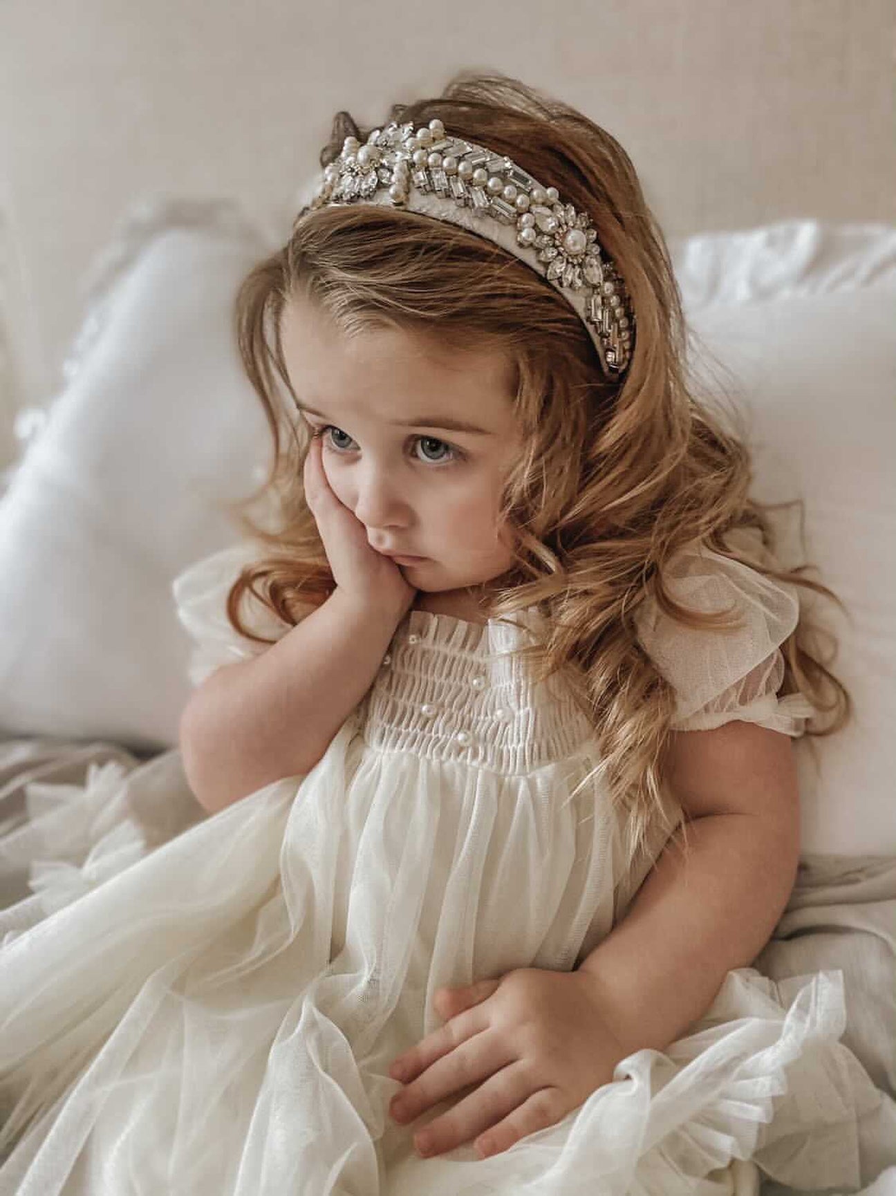 Girl | Bella Tulle Dress | Buttermilk