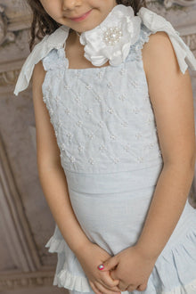 Girl | Charlotte Baby Blue Skirt and Top Set