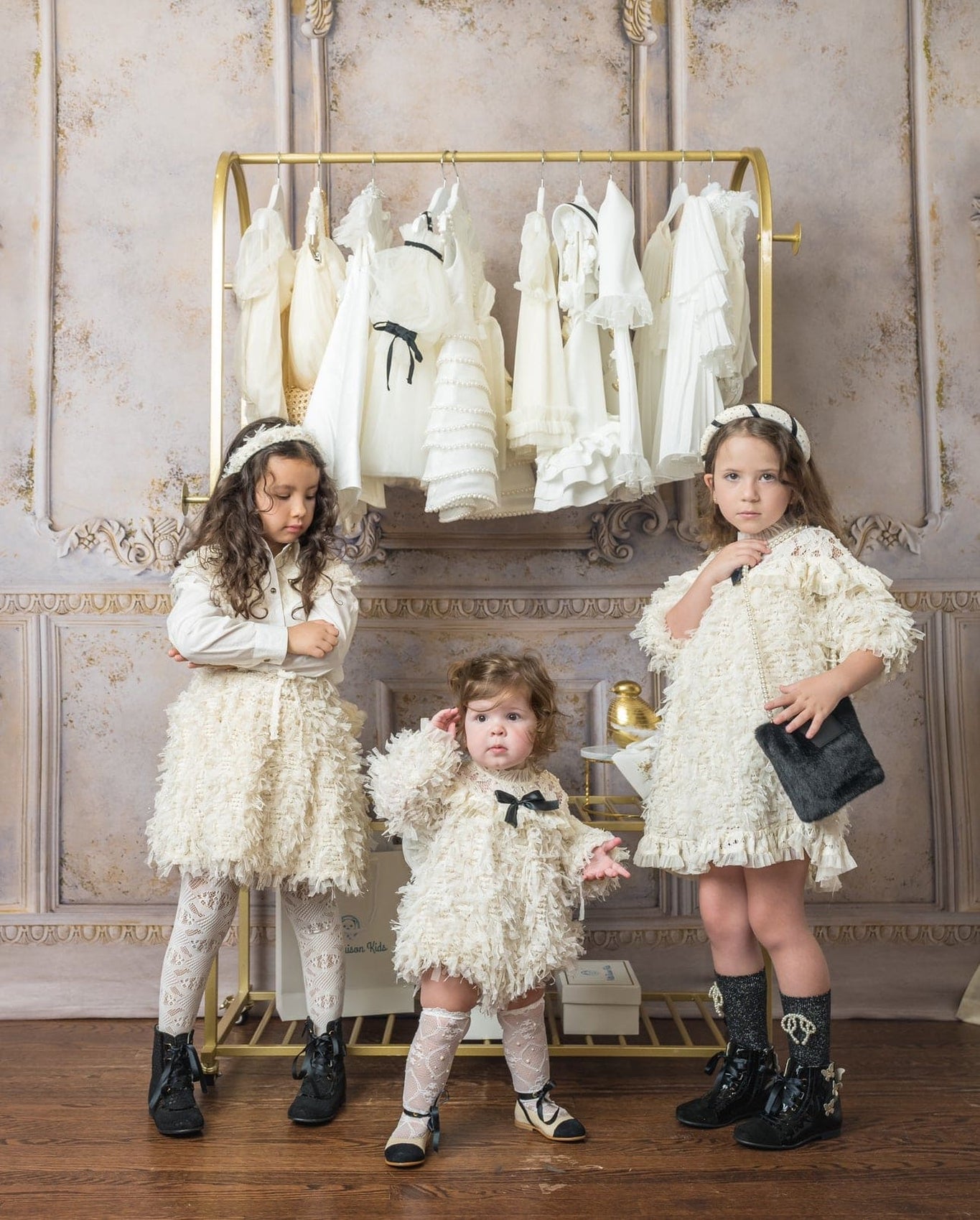 Girl | Ivanna Blouse and Skirt Set | Ivory