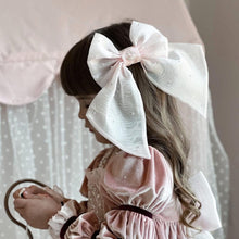 Girl | Juliette Organza Hair Bow | Pink
