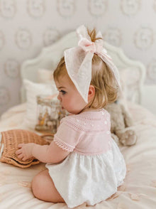 Girl | Juliette Organza Hair Bow | Pink