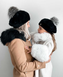 Girl | Milana Noir Kids Beret | Black