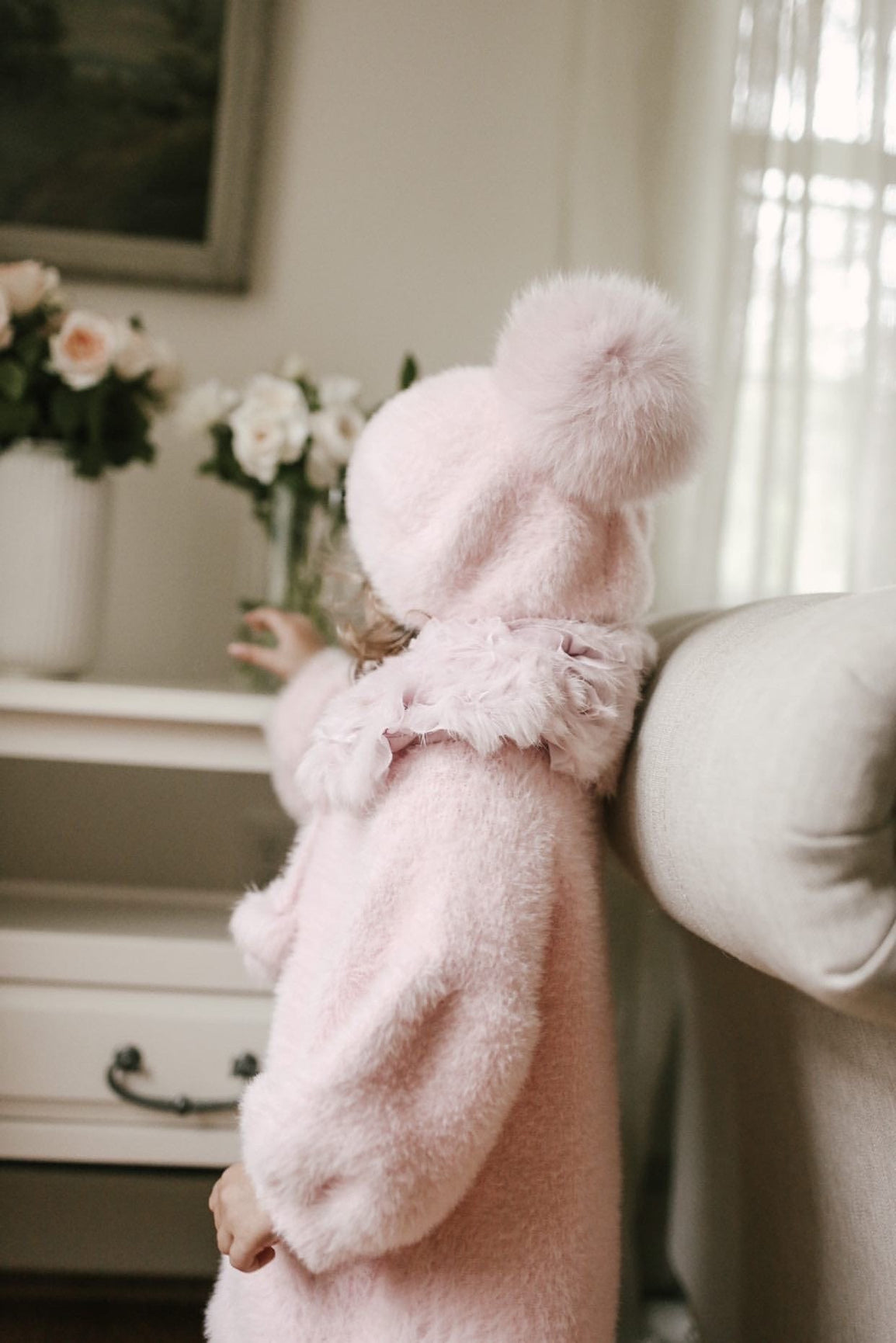 Girl | Milana Rose Beret | Pink