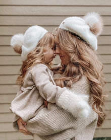 Girl | Milana Victoria Kids Beret | White