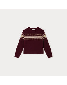Girls | Branda Sweater | Burgundy