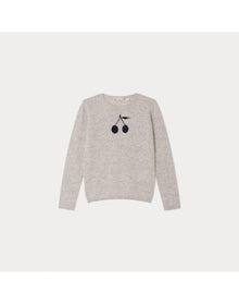 Girls | Brunelle Sweater | Heathered Gray