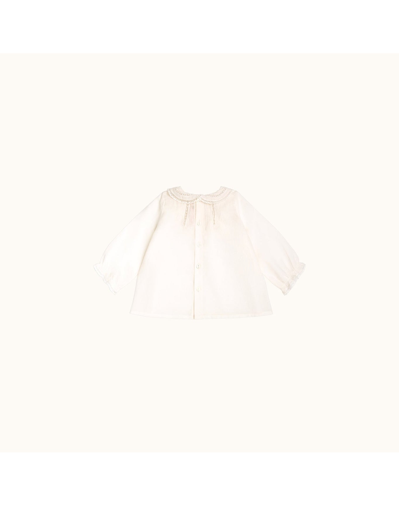 Girls | Envol Blouse | 6M-12M | Milk White