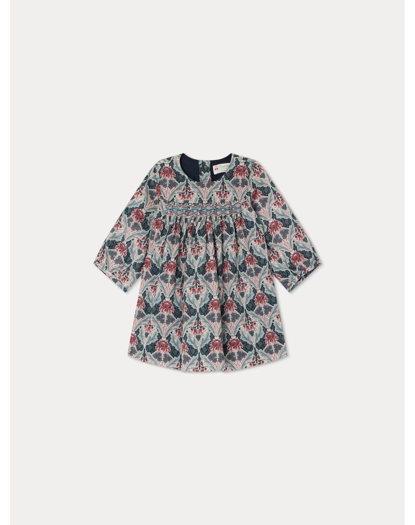 Girls | Felicie Smocked Dress | 2Y-3Y | Fig